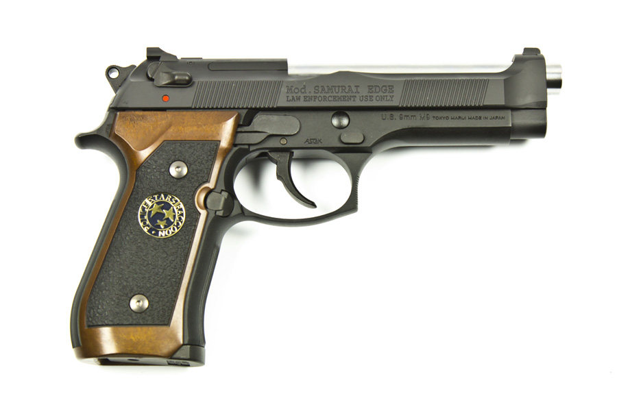 

Пистолет Tokyo Marui Beretta Biohazard Samurai Edge Standard GGBB (TM4952839142733)