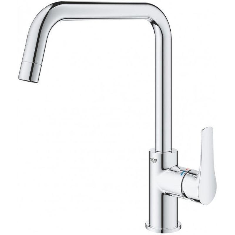 фото Смеситель для кухни grohe eurosmart 30567000 хром