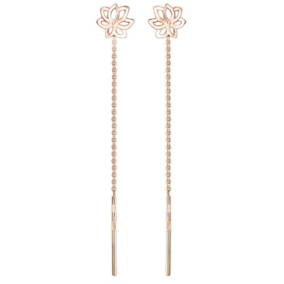 

Серьги из красного золота Эстет 01С718544, 01С718544