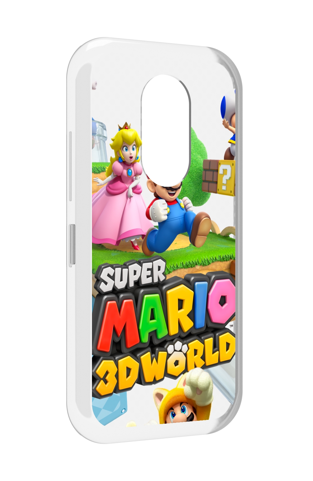 

Чехол MyPads Super Mario 3D World для Doogee S61 / S61 Pro, Прозрачный, Tocco