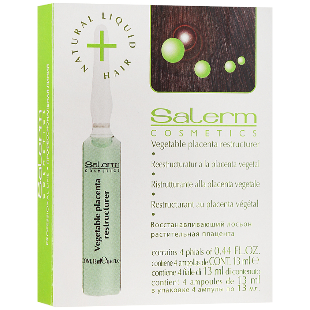 фото Растительная плацента vegetable placenta restructurer (413 мл) salerm