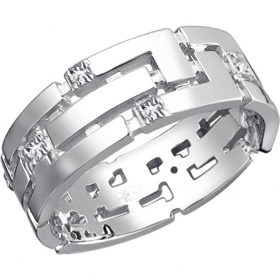 

Кольцо из серебра с Swarovski р. 16,5 Эстет 01К1511610, 01К1511610