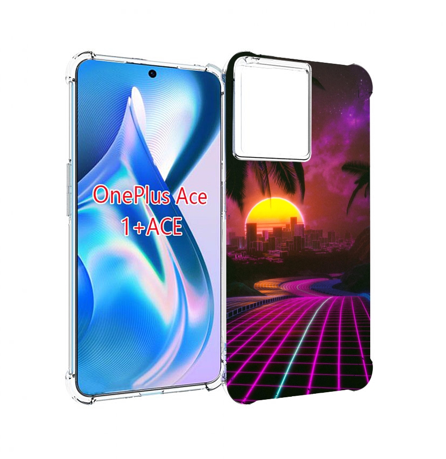 

Чехол MyPads хотлайнмайами 2 для OnePlus Ace, Прозрачный, Tocco