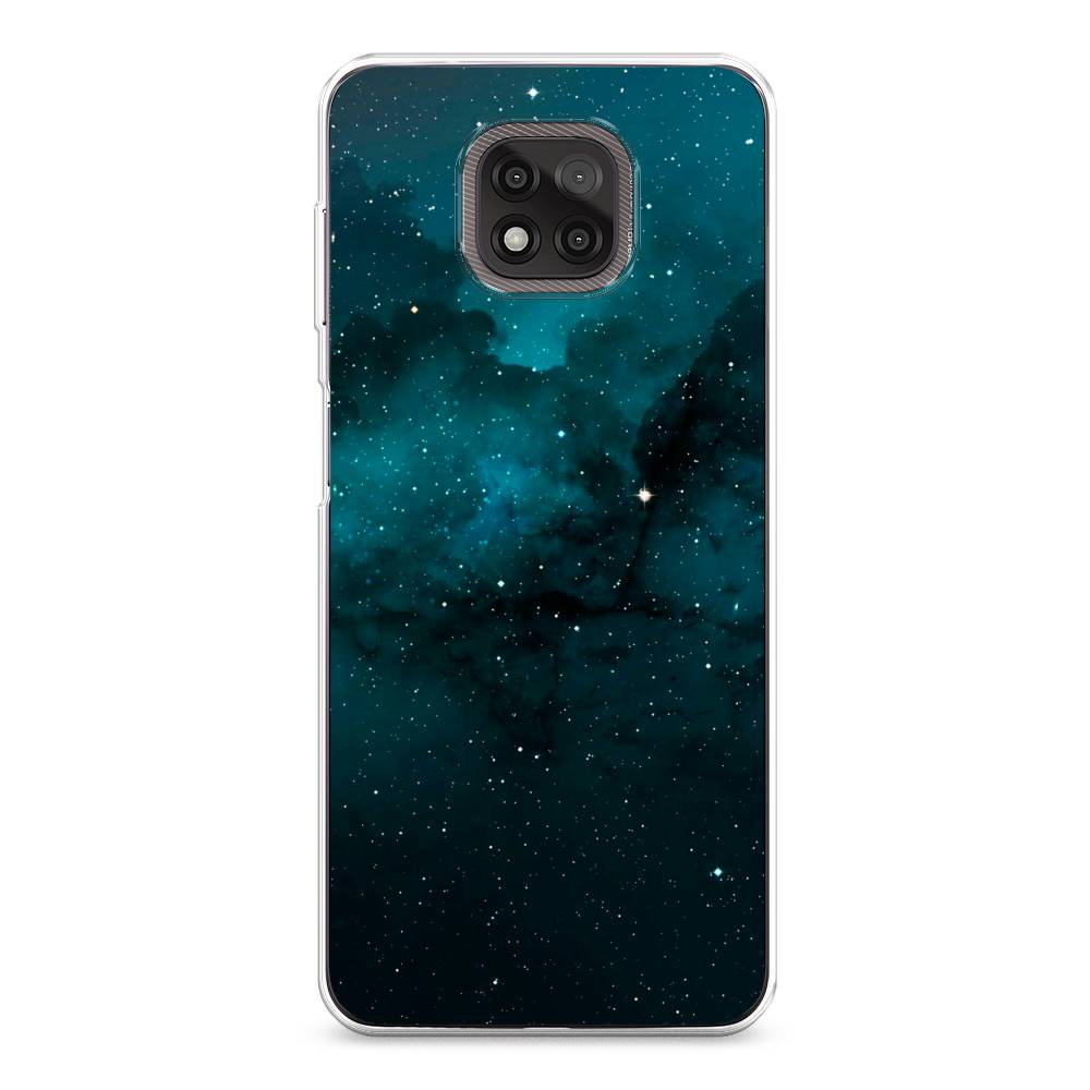 

Чехол на Motorola Moto G Power 2021 "Синий космос", 242750-2