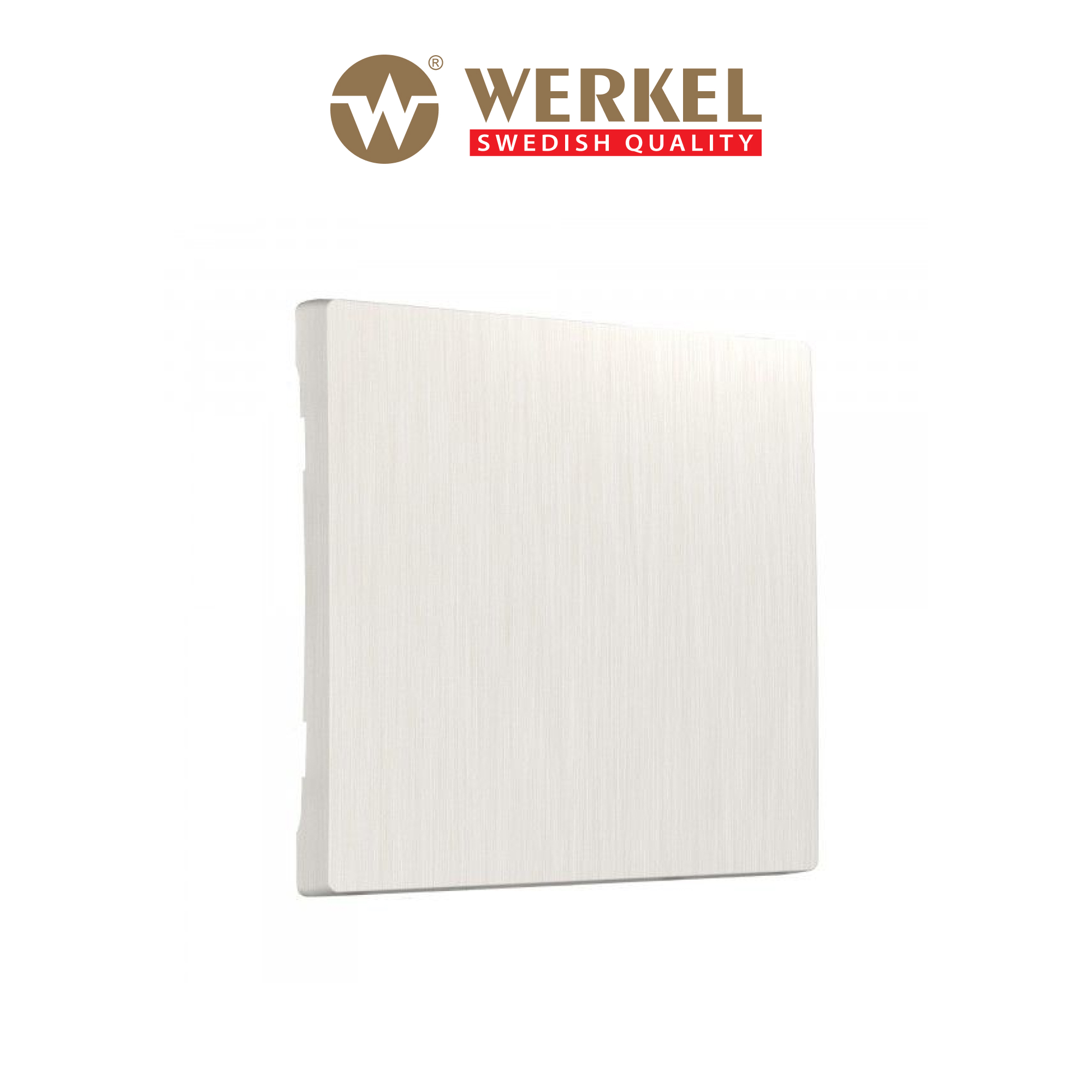 

Клавиша для выключателя перекрестного перламутровый рифленый Werkel W1119013, Белый
