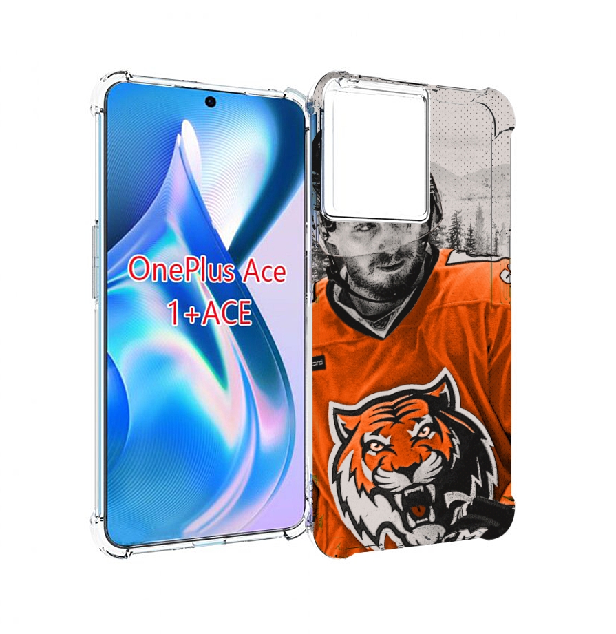 

Чехол MyPads хк амур мужской для OnePlus Ace, Прозрачный, Tocco