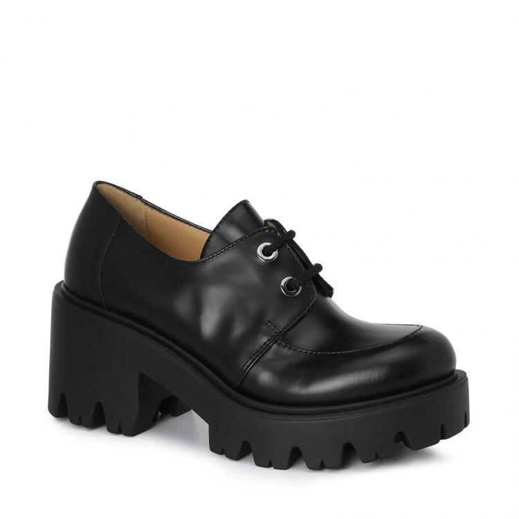 фото Женские полуботинки дерби giovanni fabiani w21905 цв. черный 42 eu