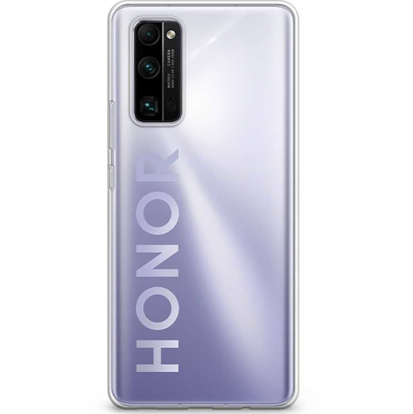 фото Силиконовый чехол для huawei honor 30 pro tpu 1мм прозрачный глянцевый