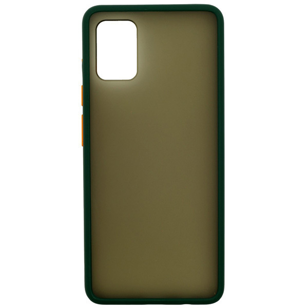 

Чехол накладка для Samsung Galaxy A12 Plastic Matte Зеленый