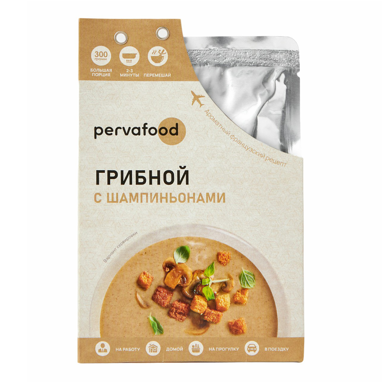 Крем-суп Perva грибной 300 г