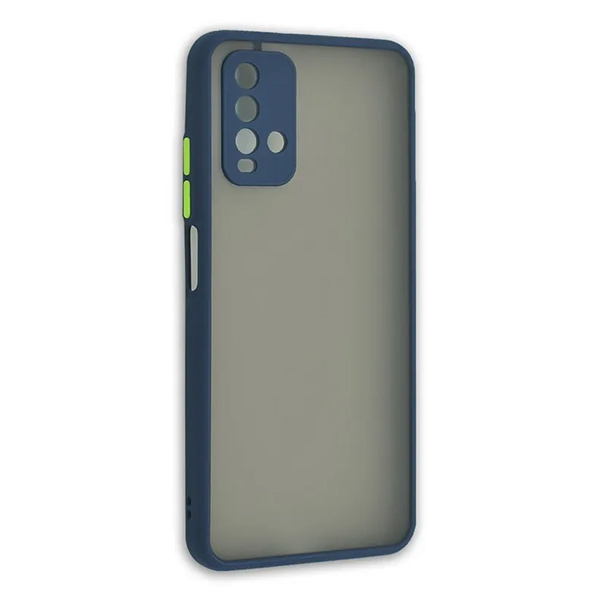 

Чехол накладка для Xiaomi Redmi 9T Plastic Matte Синий