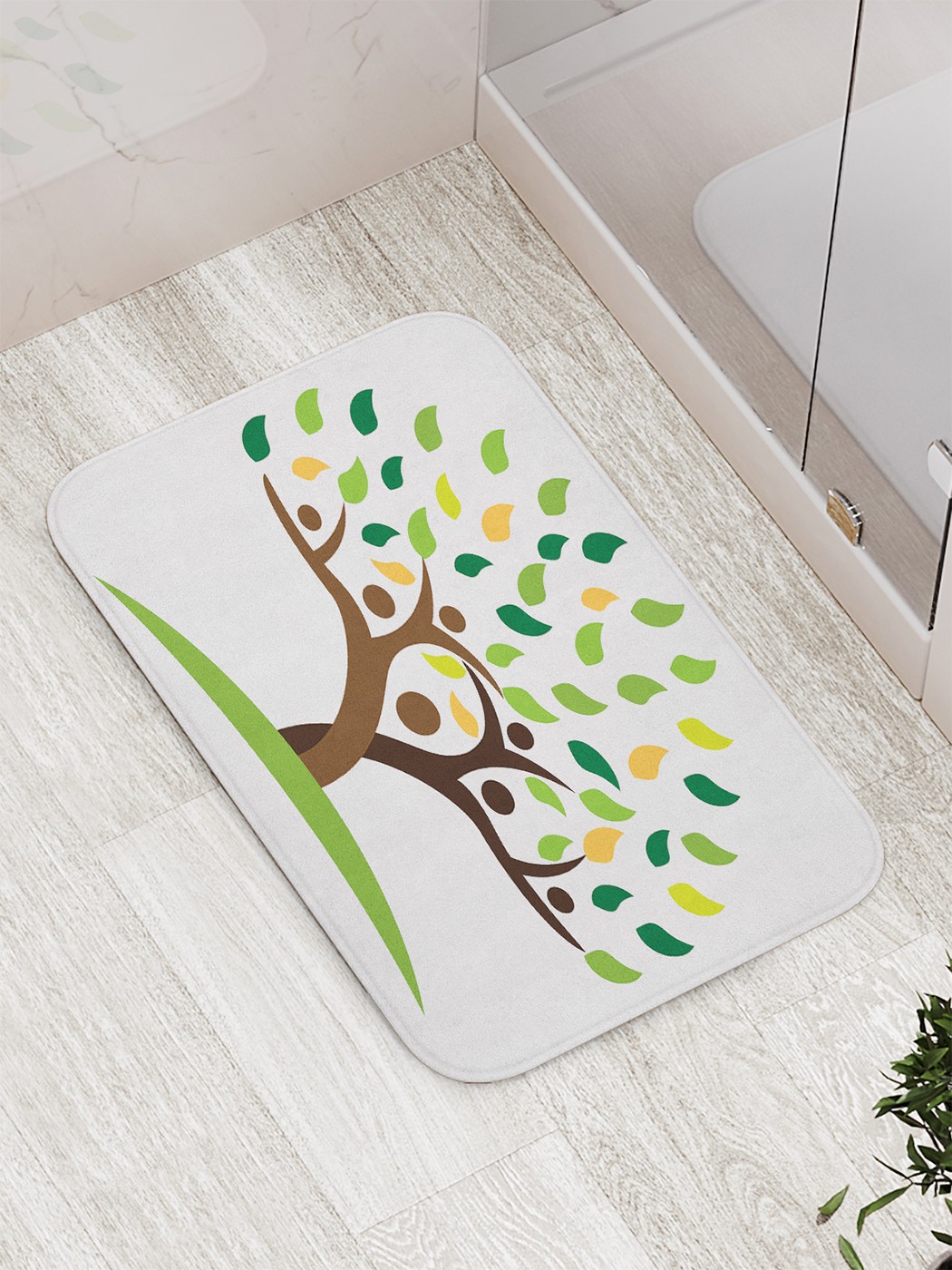 

bath_85084 Коврик противоскользящий для ванной, сауны, бассейна, 77х52 см