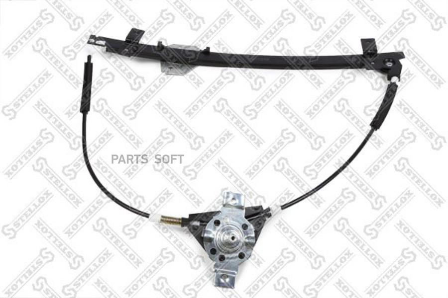 

STELLOX 7550411SX 75-50411-SX_стеклоподъемник передний левый! механ.\ VW Golf/Jetta all 87