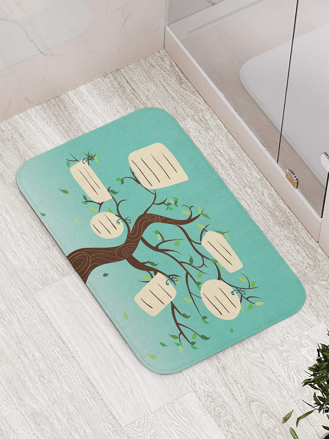 

bath_85066 Коврик противоскользящий для ванной, сауны, бассейна, 77х52 см
