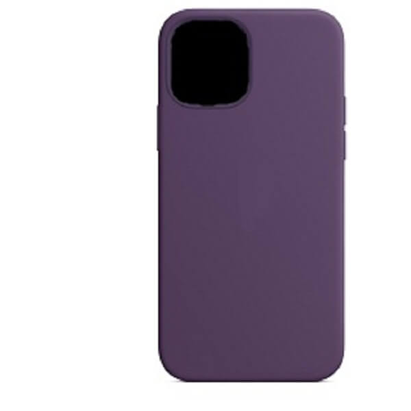 фото Чехол iphone 13 mini silicon цвет фиолетовый nobrand