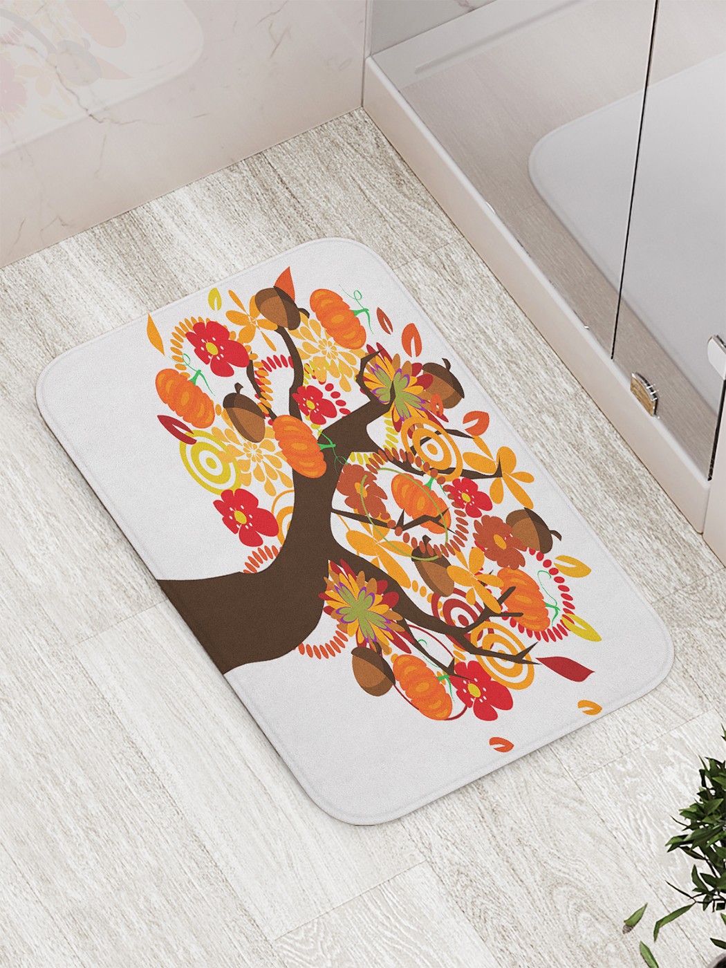 

bath_85031 Коврик противоскользящий для ванной, сауны, бассейна, 77х52 см