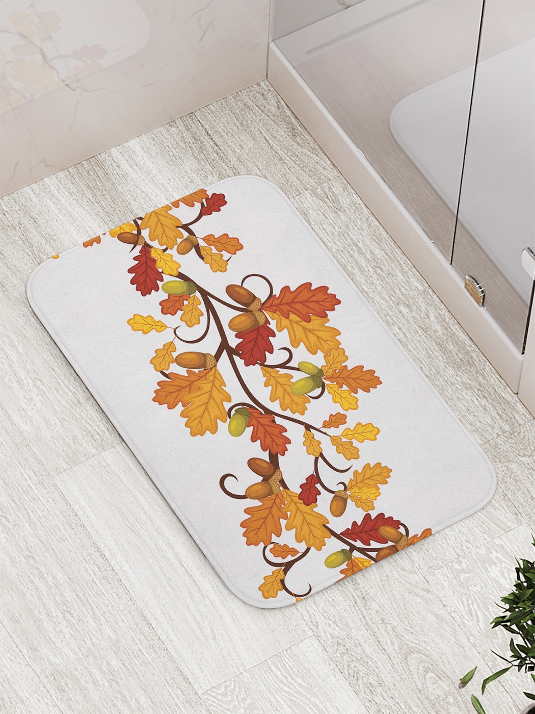 

bath_85028 Коврик противоскользящий для ванной, сауны, бассейна, 77х52 см