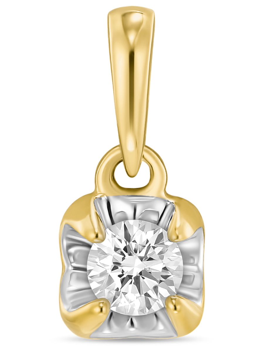 

Кулон из золота MIUZ Diamonds (Московский ювелирный завод) P01-SOL28-015-G2, бриллиант, P01-SOL28-015-G2