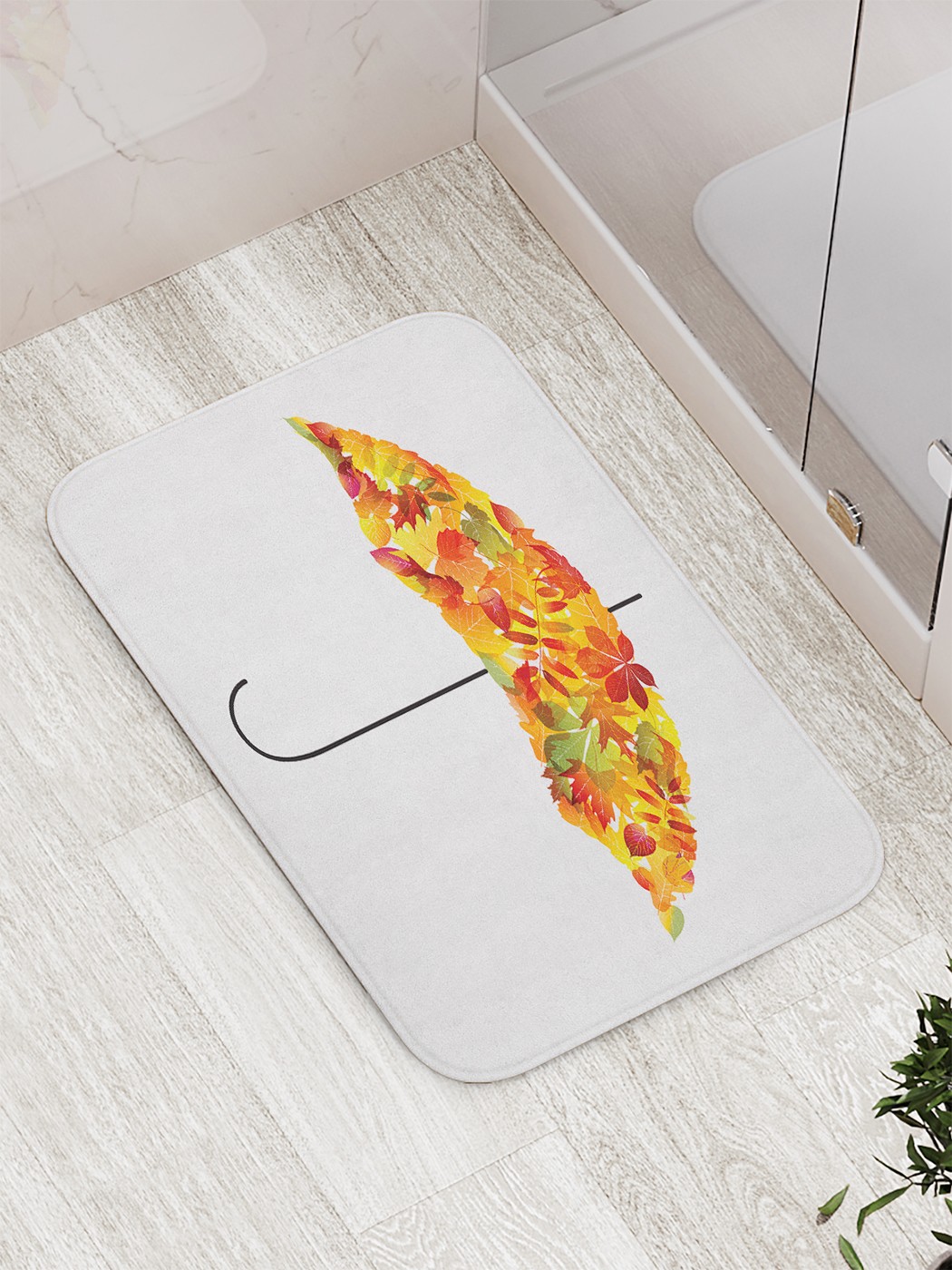 

bath_85024 Коврик противоскользящий для ванной, сауны, бассейна, 77х52 см