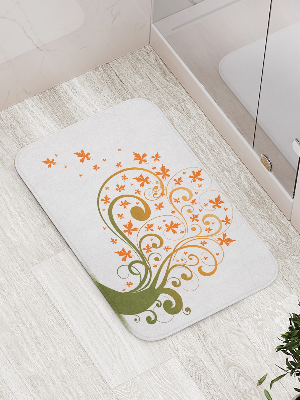 

bath_85013 Коврик противоскользящий для ванной, сауны, бассейна, 77х52 см