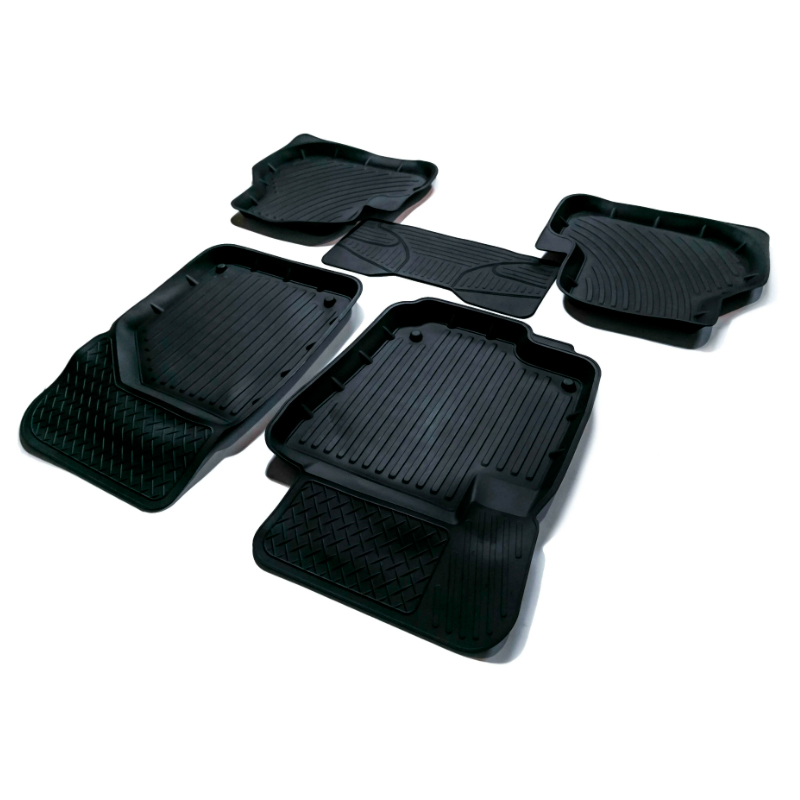 

Коврики в салон Volkswagen Jetta (05+); (09+) к-т 5шт черный SRTK W.JET.11G.02023