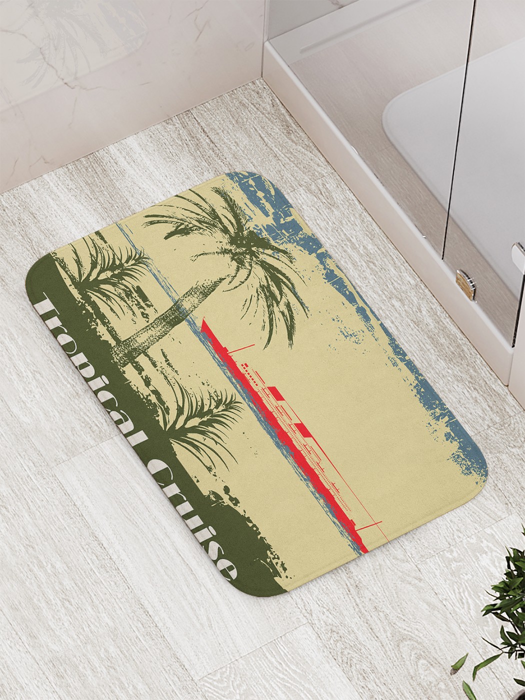 

bath_84988 Коврик противоскользящий для ванной, сауны, бассейна, 77х52 см