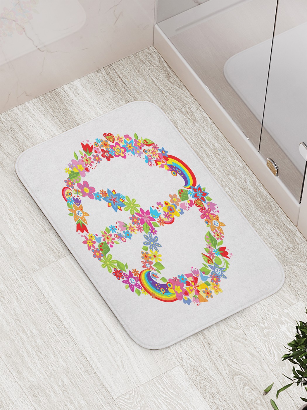 

bath_84955 Коврик противоскользящий для ванной, сауны, бассейна, 77х52 см