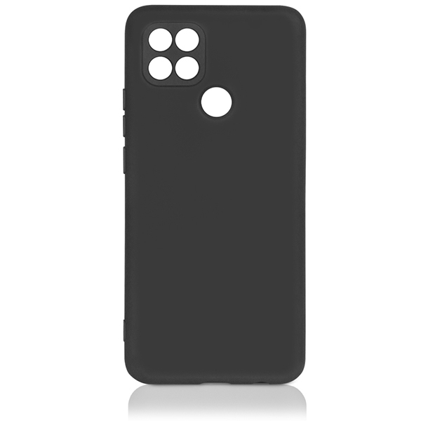 

Силиконовый чехол для Oppo A15s DF o 09 Черный