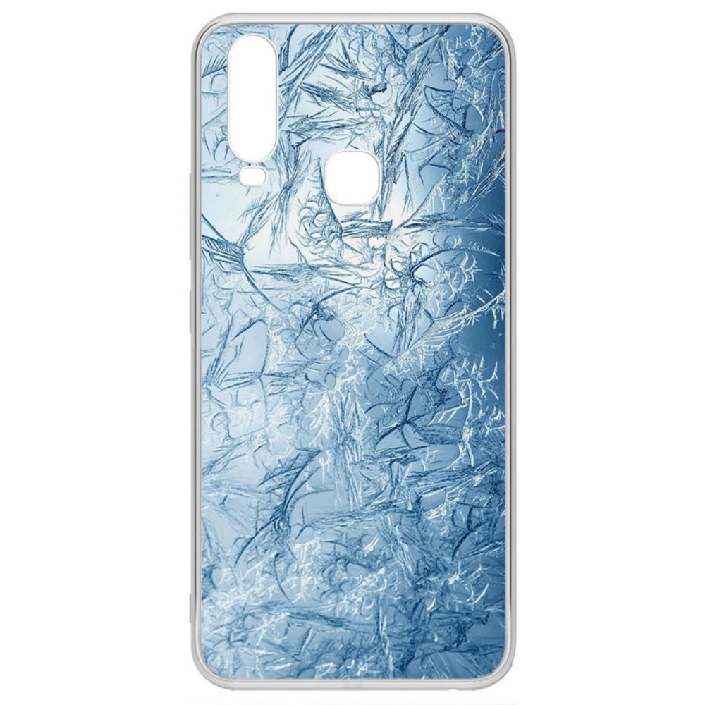 

Чехол-накладка Krutoff Clear Case Лед для Vivo Y12, Прозрачный