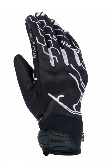 

Перчатки Bering WALSHE Black/White T13, Черный;белый, WALSHE