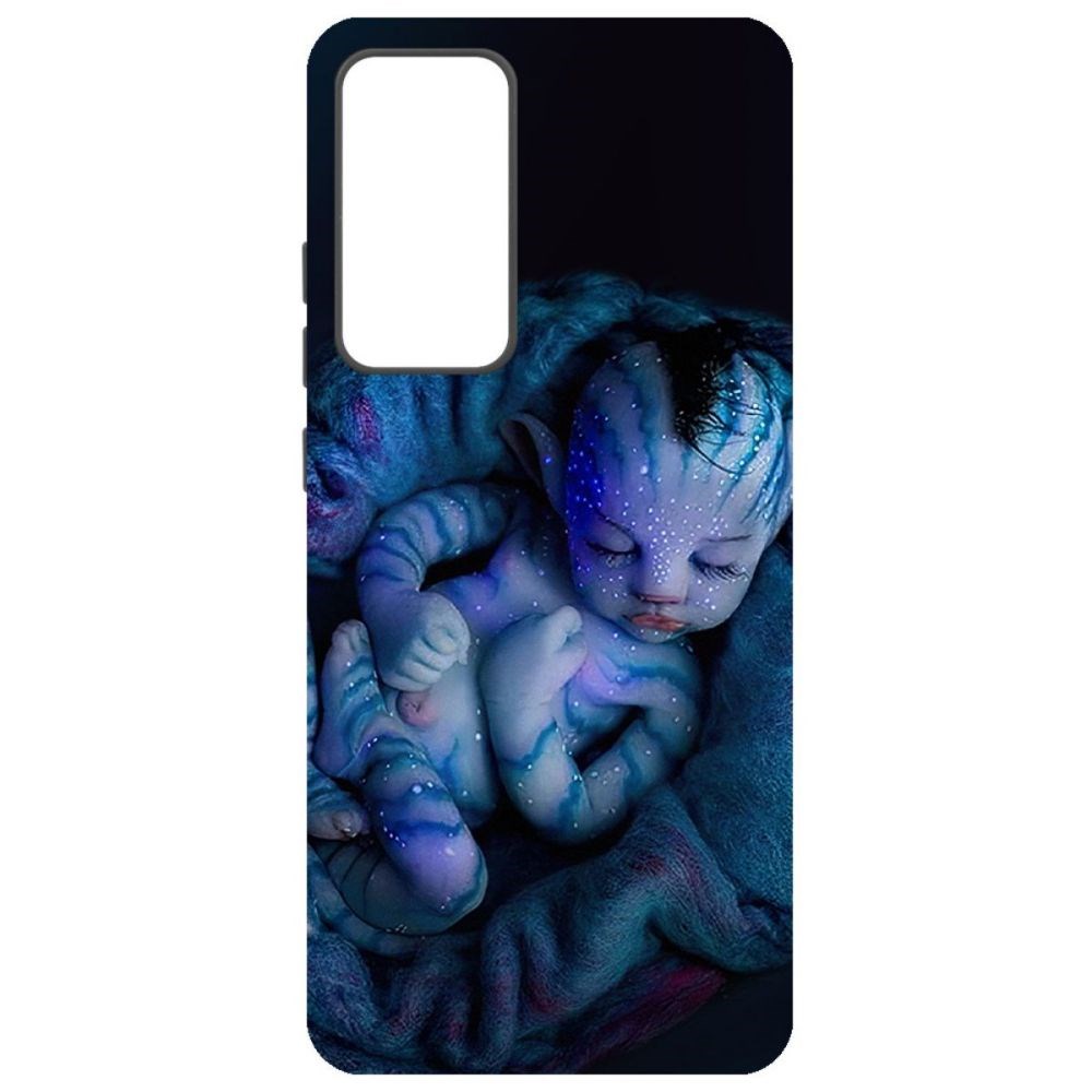 

Чехол-накладка Софт Аватар - Малышка для Xiaomi 12 Pro, Черный