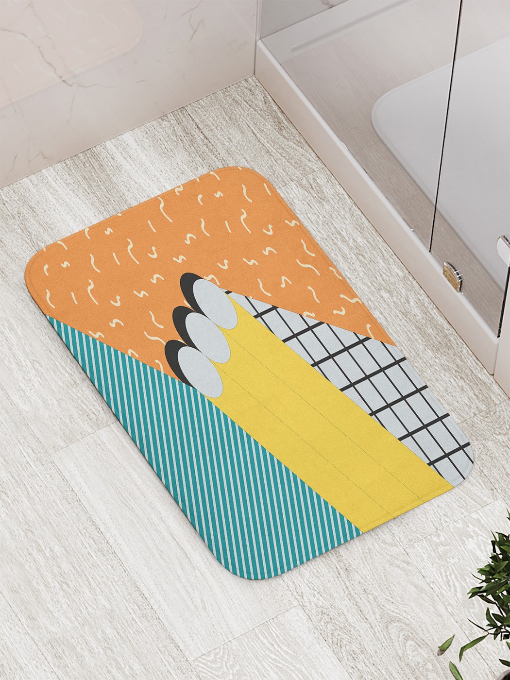 

bath_84878 Коврик противоскользящий для ванной, сауны, бассейна, 77х52 см