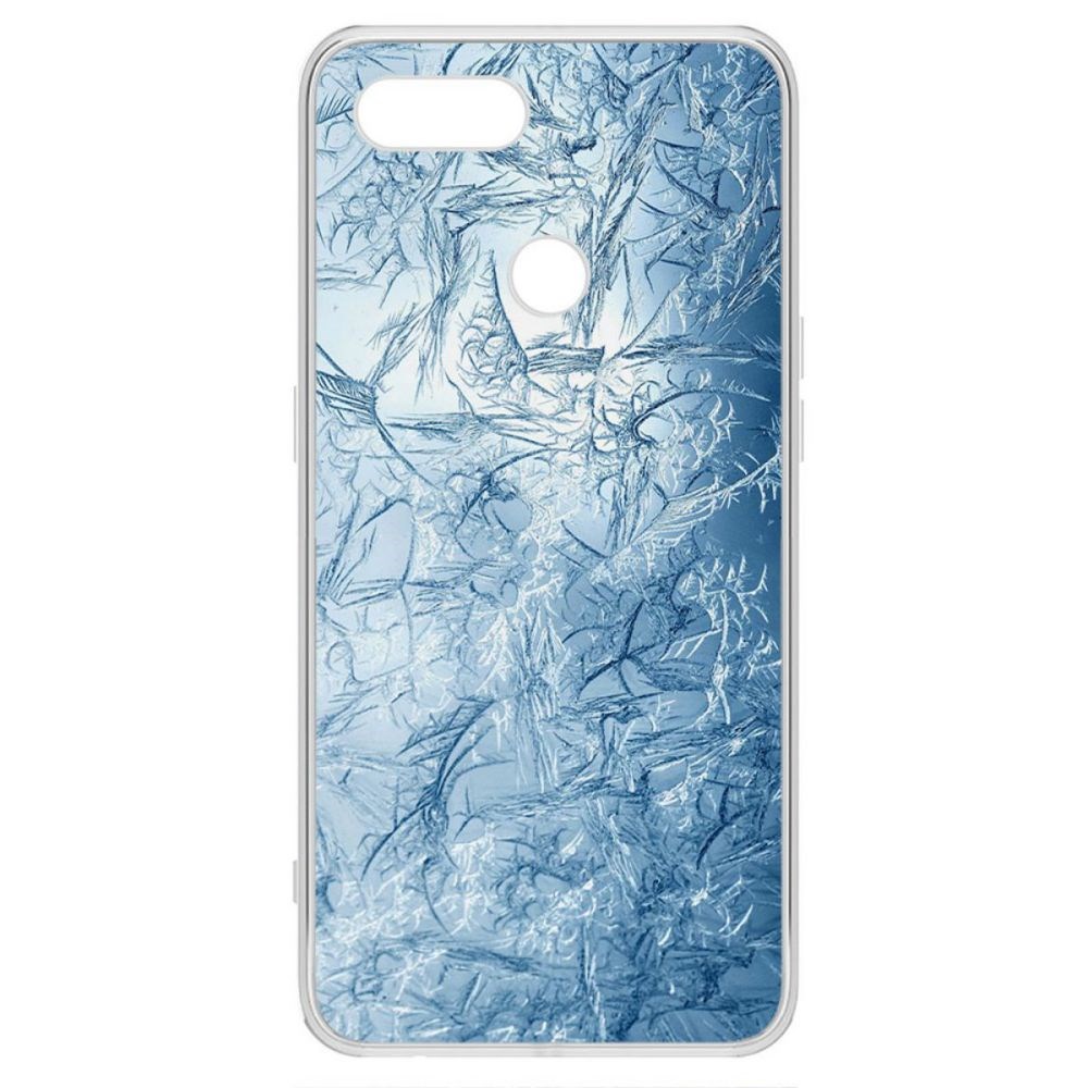 

Чехол-накладка Krutoff Clear Case Лед для Oppo A7, Прозрачный