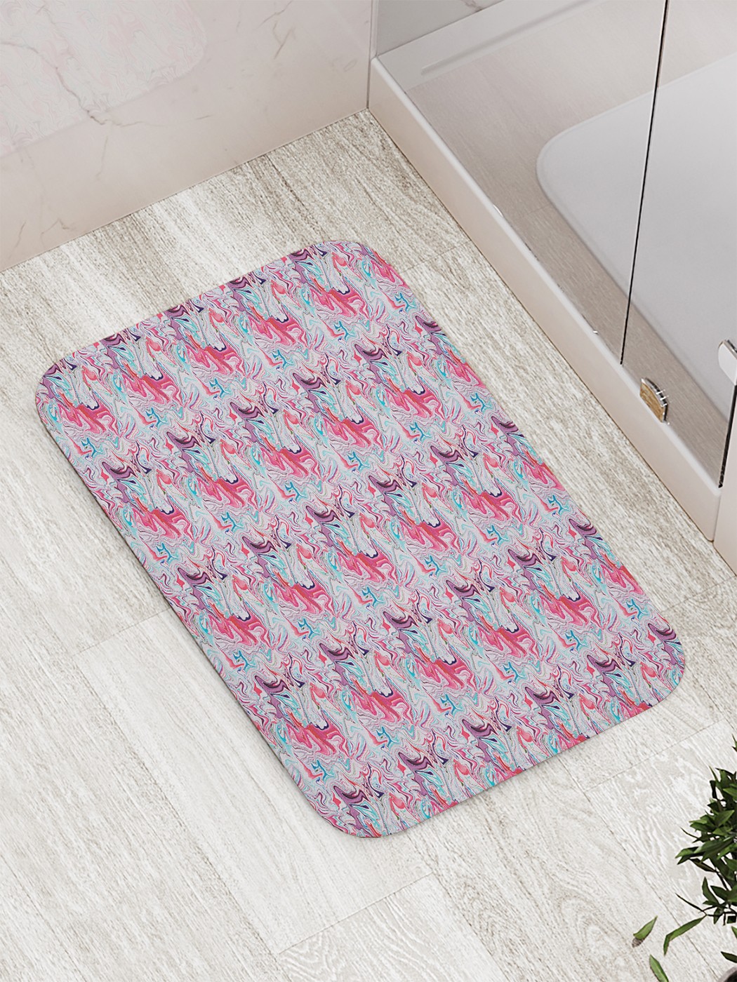 

bath_84870 Коврик противоскользящий для ванной, сауны, бассейна, 77х52 см