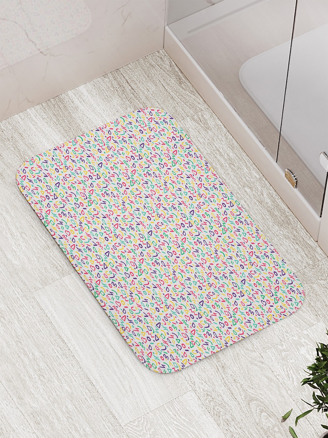 

bath_84865 Коврик противоскользящий для ванной, сауны, бассейна, 77х52 см