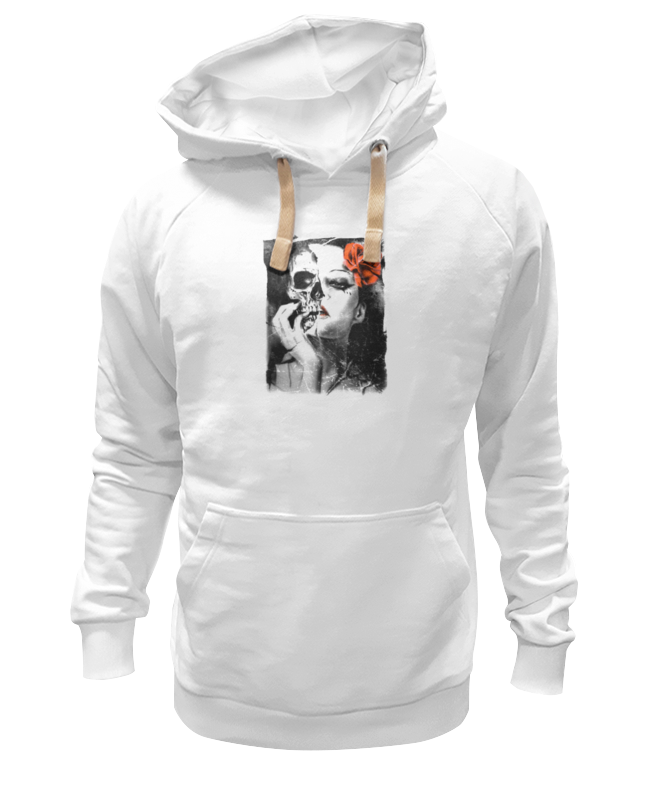 Толстовка унисекс Printio Диа де лос белая 2XL
