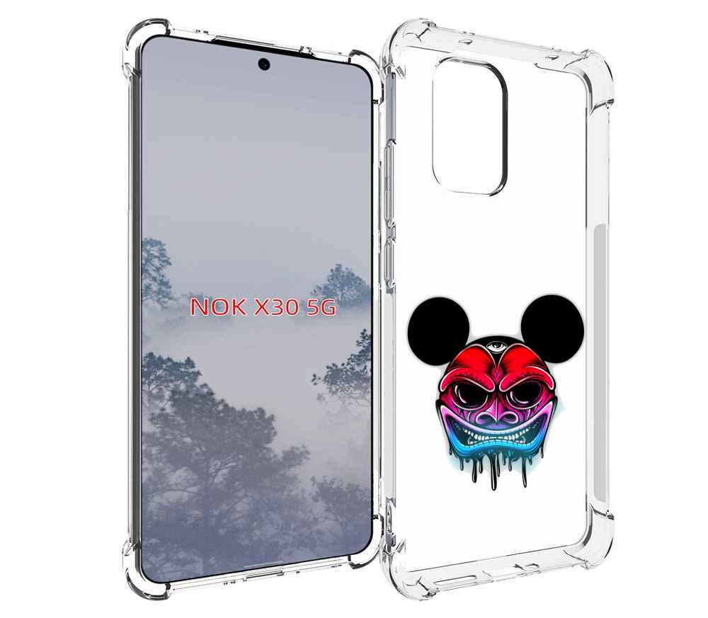 

Чехол MyPads микки в маске для Nokia X30 5G, Tocco