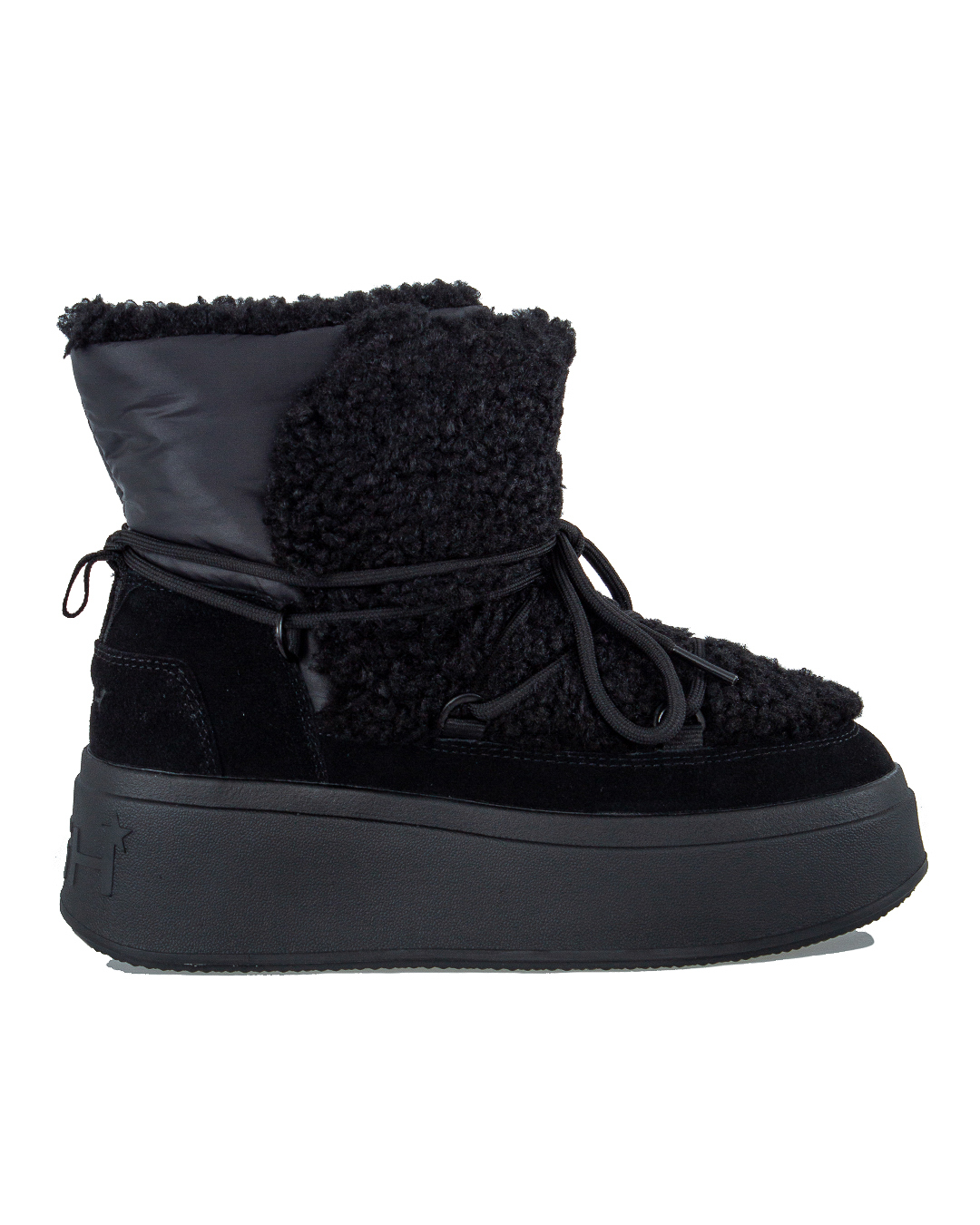 

Дутики женские ASH 7AH.AH117698.S черные 37 IT, 7AH.AH117698.S