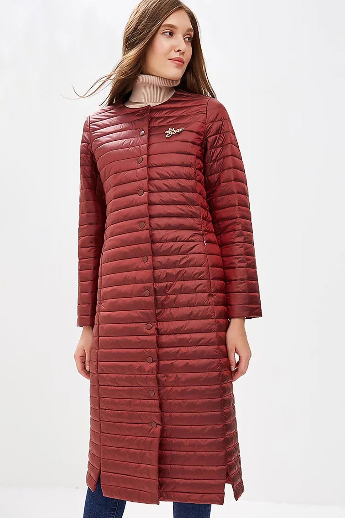 

Пальто женское Baon красное, B039031