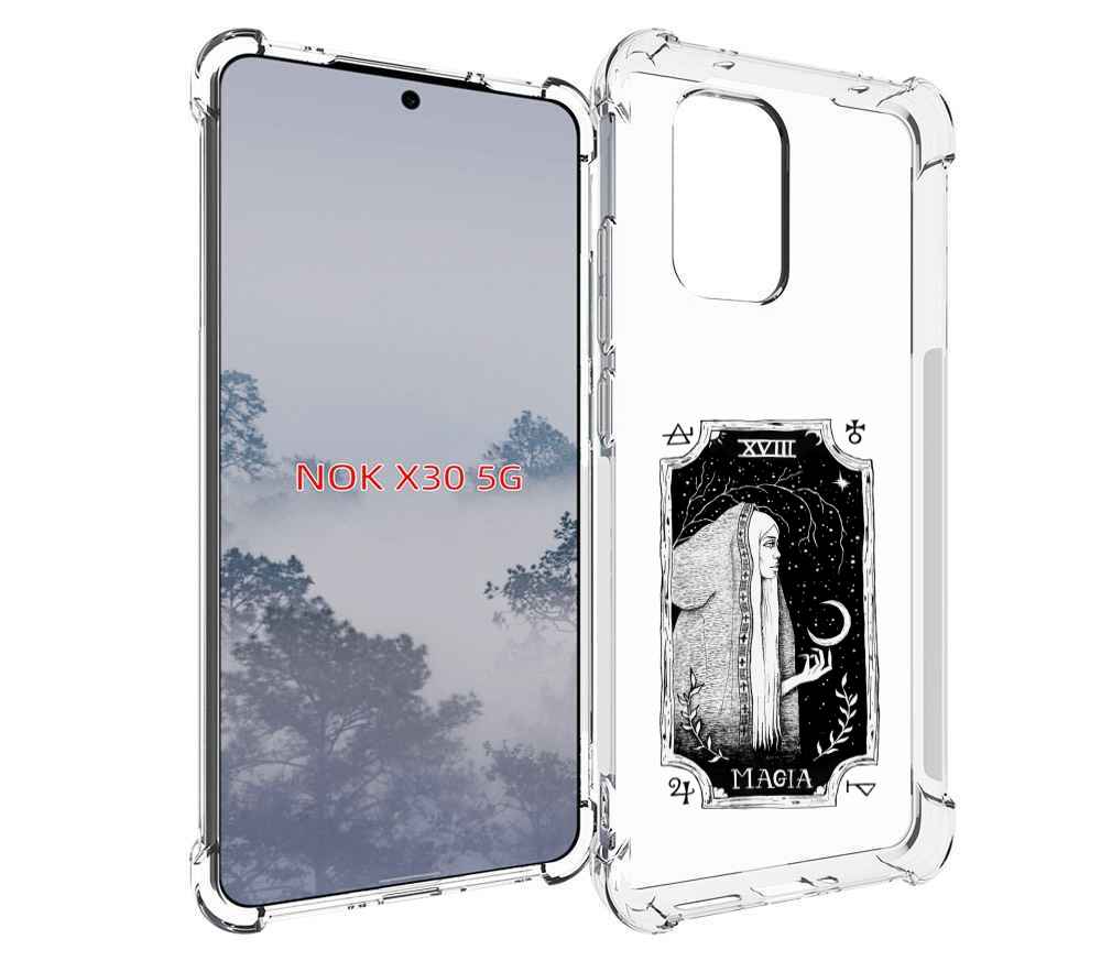 

Чехол MyPads лунная магия для Nokia X30 5G, Tocco