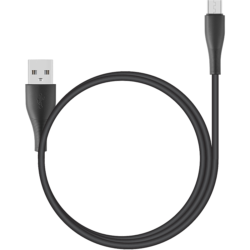 Кабель Stellarway STWPRO-CAB-MICUSB-1-NLN-Black USBA-MicroUSB 1м нейлон 24Ачерный 1079₽