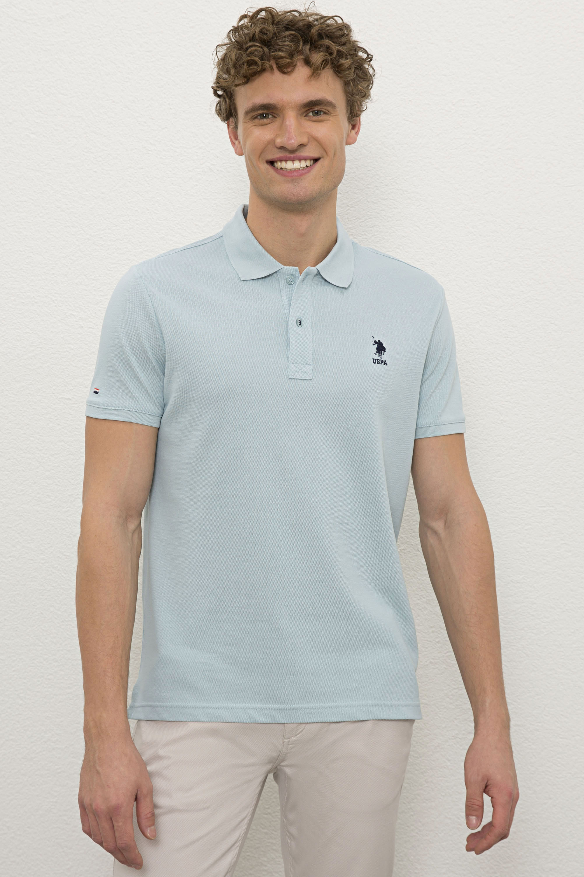 

Футболка мужская U.S. POLO Assn. G081SZ0110TP04IY020 голубая S, Голубой, G081SZ0110TP04IY020