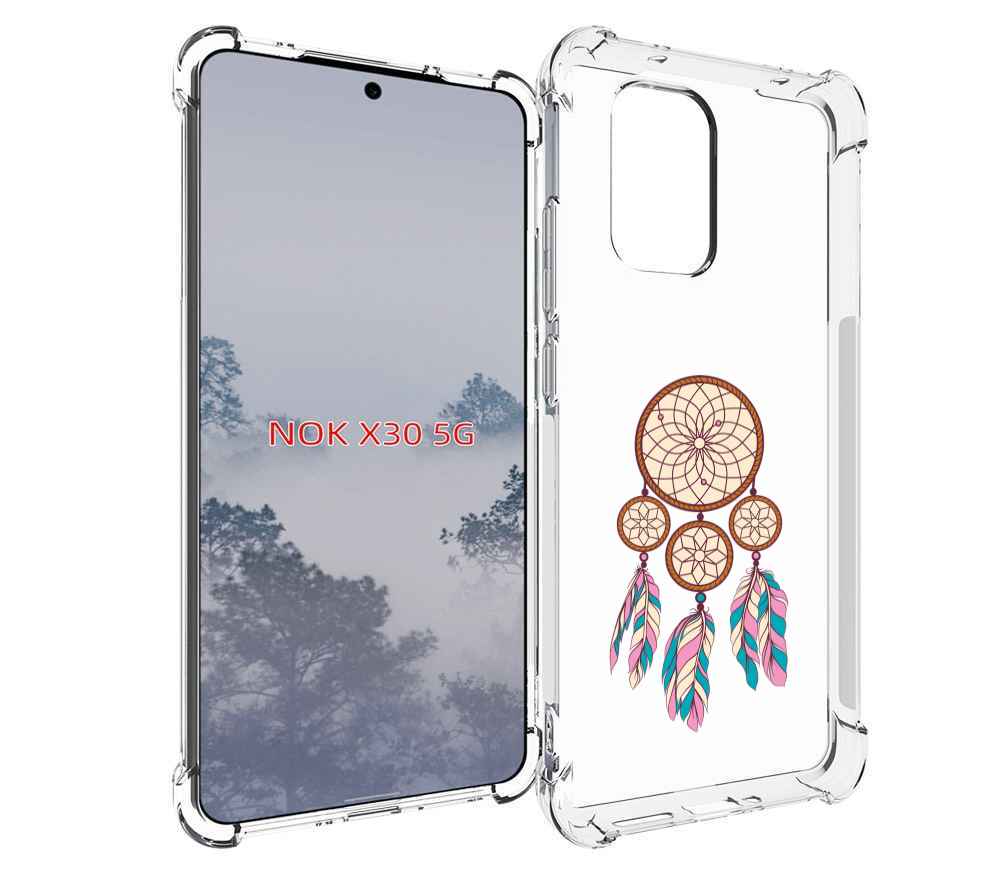 

Чехол MyPads ловец снов бежевый для Nokia X30 5G, Tocco