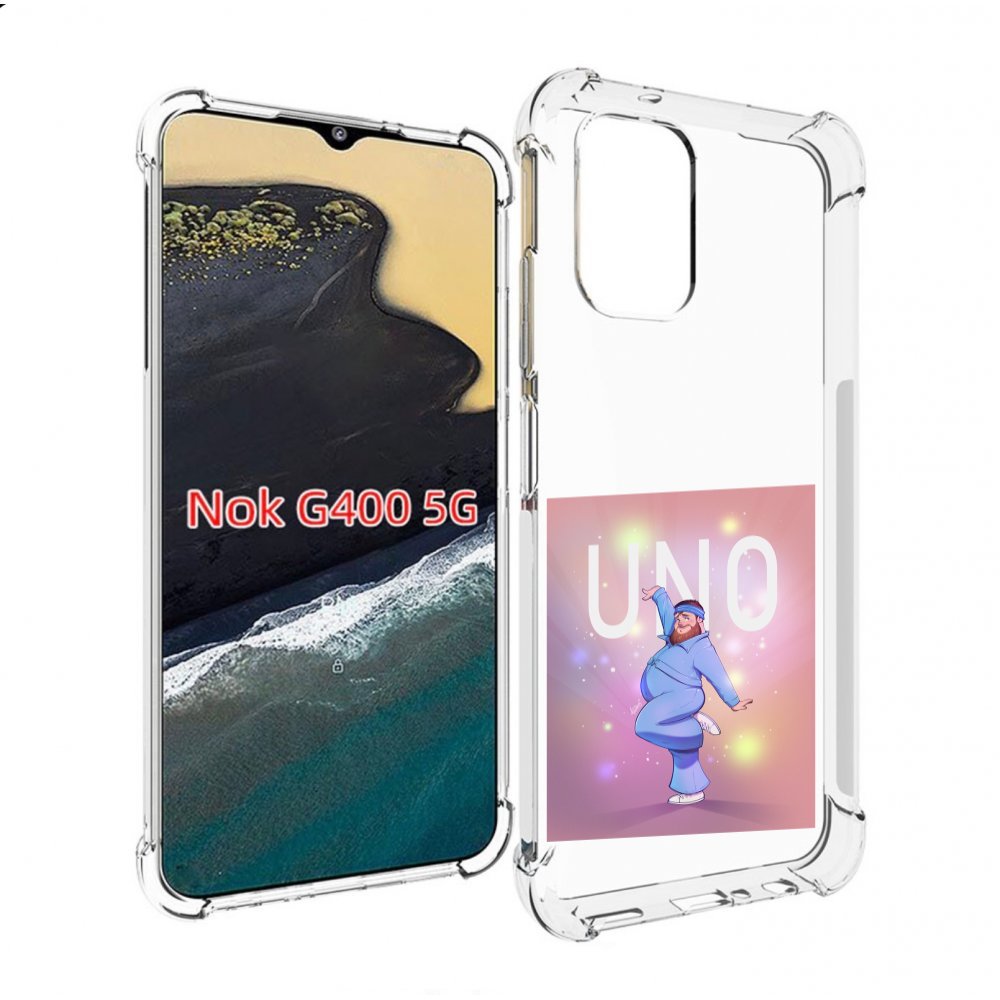 

Чехол MyPads UNO-танцор для Nokia G400 5G, Прозрачный, Tocco