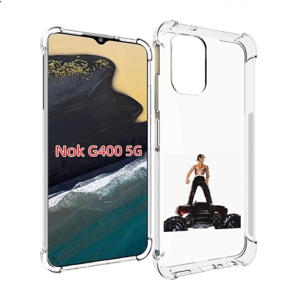 

Чехол MyPads Travis Scott - Rodeo для Nokia G400 5G, Прозрачный, Tocco