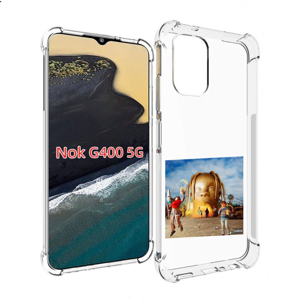 

Чехол MyPads Travis Scott - Astroworld для Nokia G400 5G, Прозрачный, Tocco
