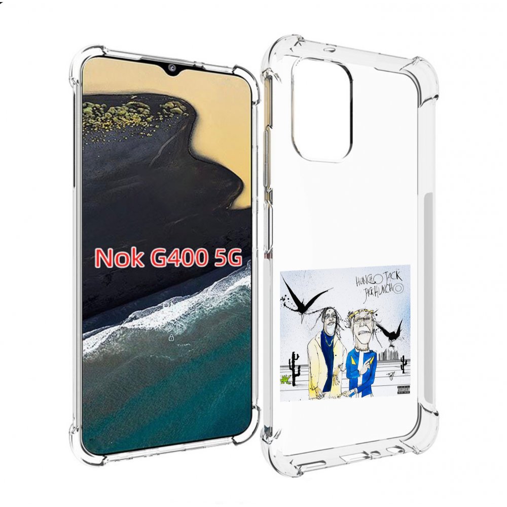 

Чехол MyPads Travis Scott & Quavo - Huncho Jack, Jack Huncho для Nokia G400 5G, Прозрачный, Tocco