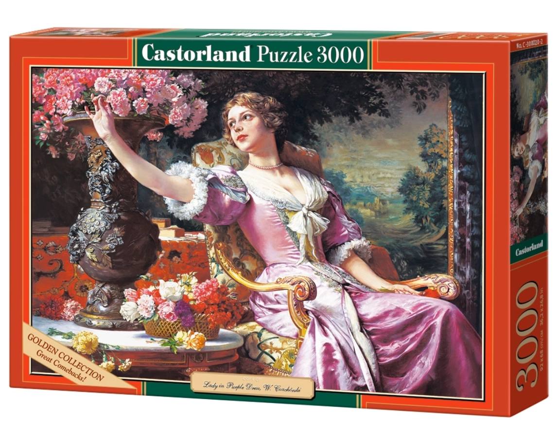 

Пазл Castorland Женщина с букетом, 3000 дет