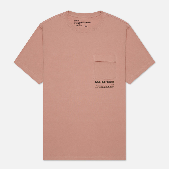 

Футболка мужская MAHARISHI 7023 розовая L, 7023