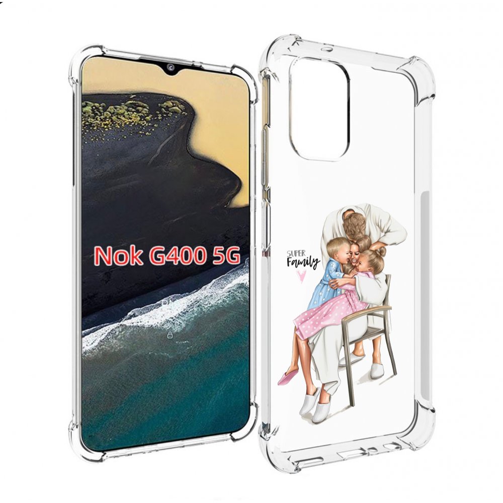 

Чехол MyPads Super-family для Nokia G400 5G, Прозрачный, Tocco